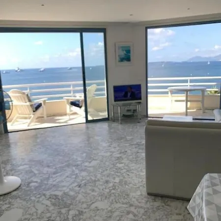 Apartamento Avec Vue Exceptionnelle Et 6 Couchages Juan-les-Pins